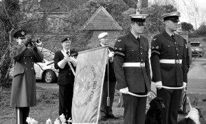 2016 03 Beverley Mem. bugler    